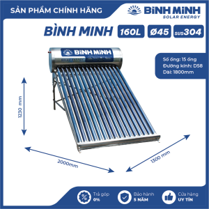 Máy Nước Nóng Bình Minh 160l