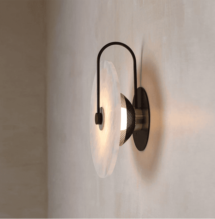 hình ảnh đèn treo tường phòng khách