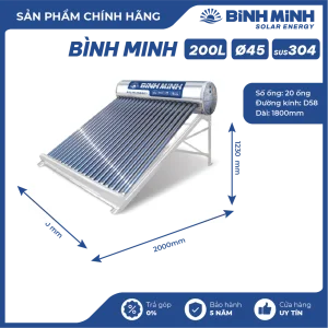 Máy Nước Nóng Bình Minh 200l